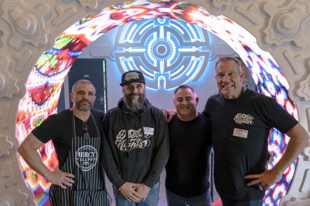Owners of Doobie Nights represent at a Chamber Mixer.